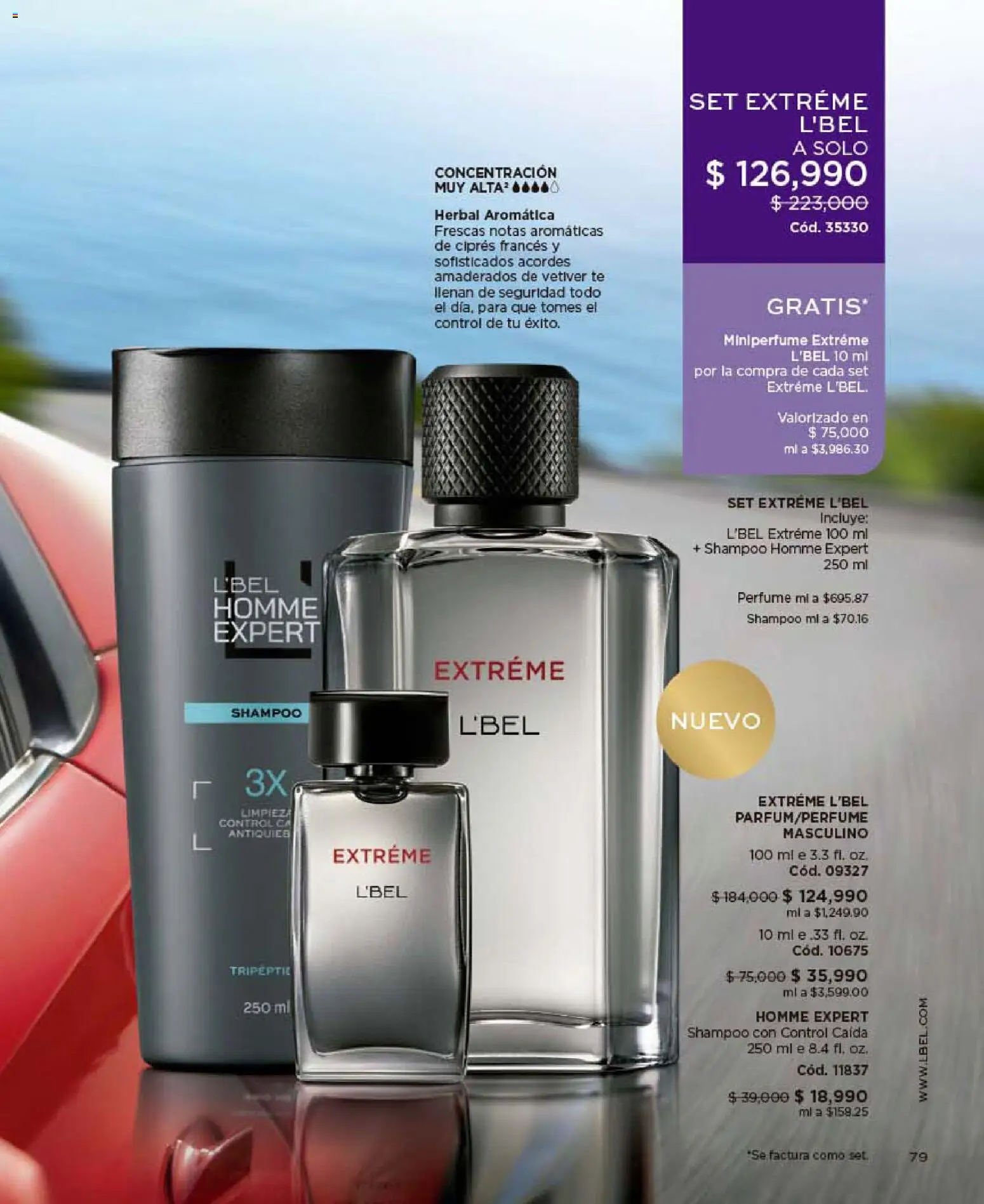 L'Bel revista - valida desde el 26.06.2026 | Página: 79 | Productos: Té, Shampoo, Perfume