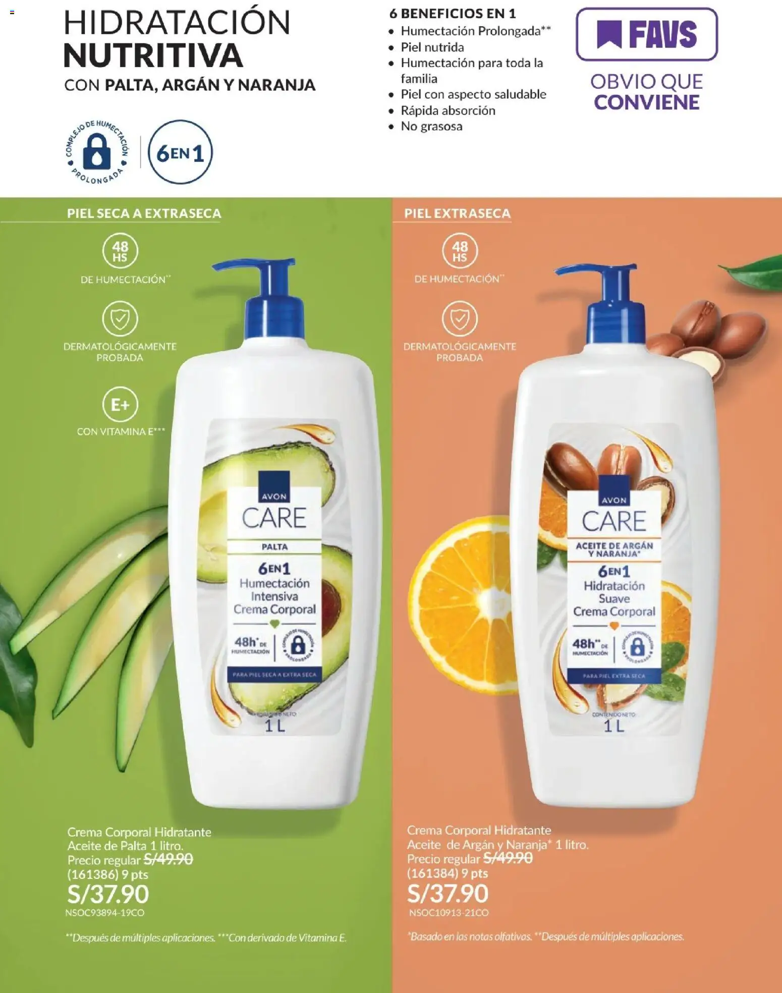 Catálogo Avon válido desde 24.05.2026 | Página: 141 | Productos: Aceite, Crema