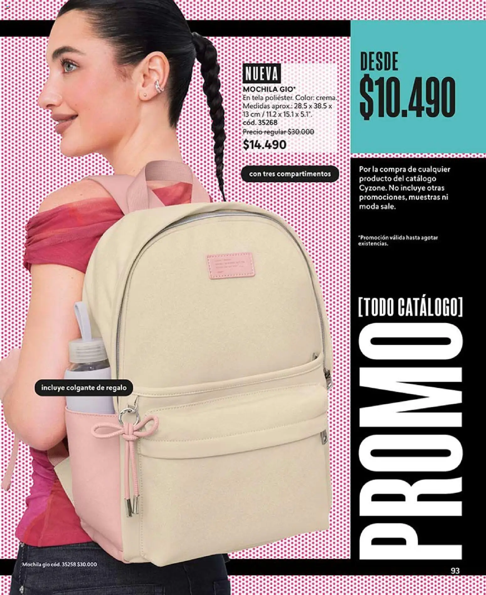 Catálogo CyZone Campaña 6 │ válido desde el 31.03.2026 | Página: 93 | Productos: Mochila