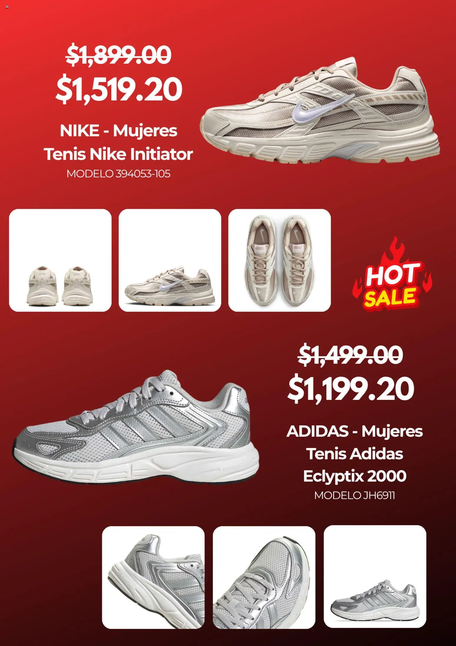 Nuevas ofertas de Innovasport válidas en toda la República Mexicana desde el 25.05.2026. ¡Encuentra las mejores ofertas en Innovasport Hot sale! | Página: 2 | Productos: Tenis