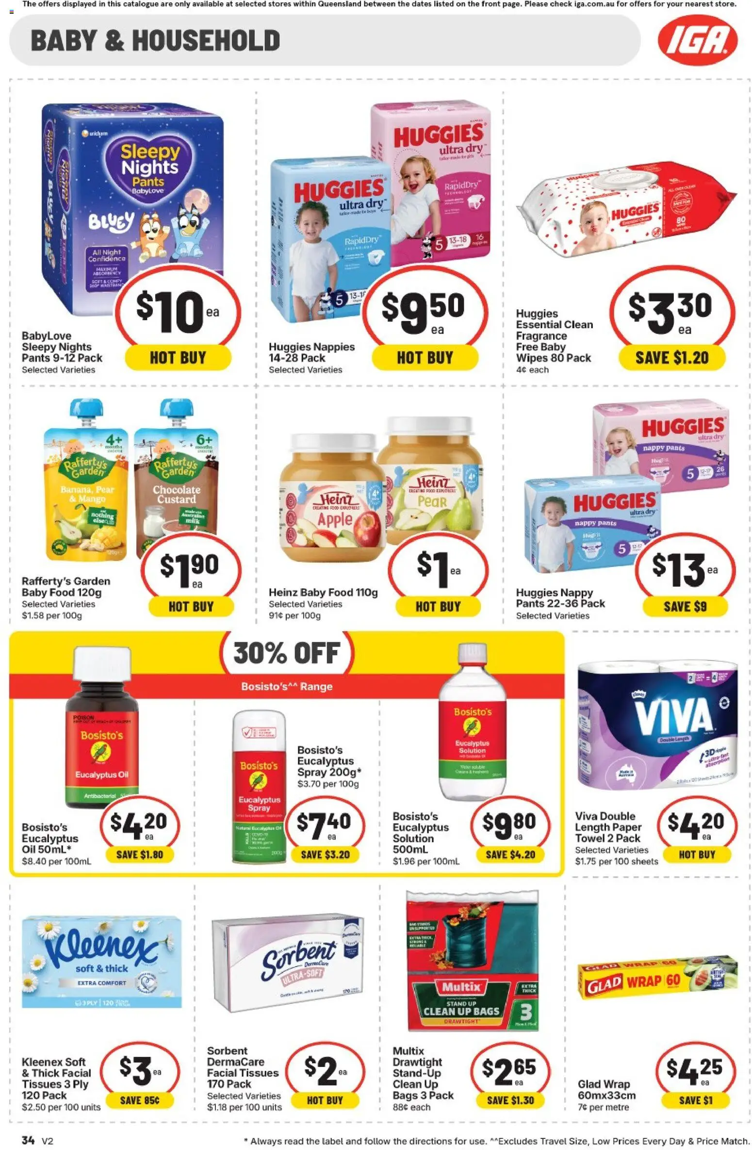 IGA catalogue - valid from 22/07/2026 | Page: 30 | Products: Fragrance, Oil, Chocolate, Pants