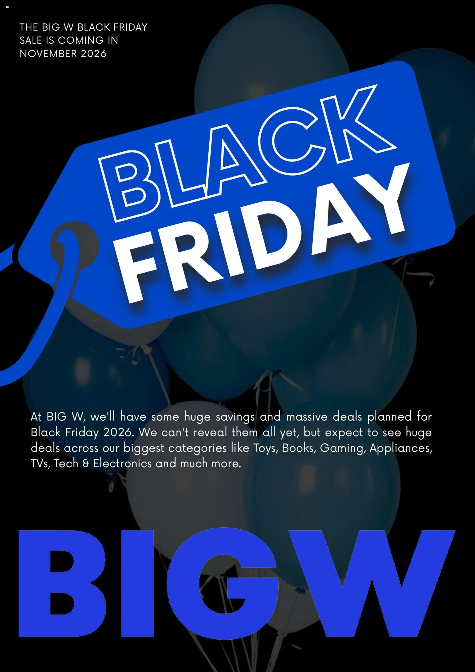 Big W catalogue - valid from 19/10/2026 | Page: 1