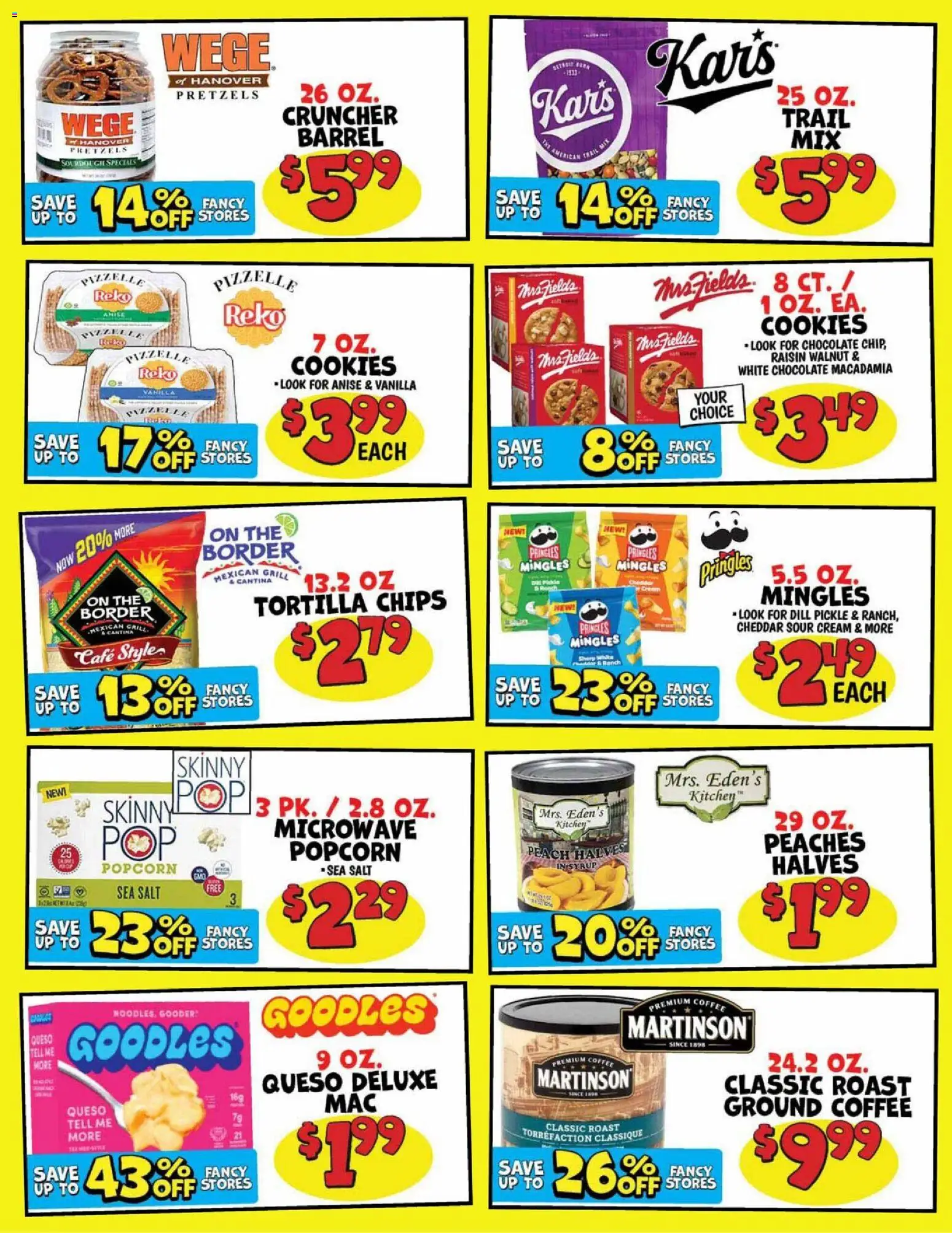 Ollie's Weekly Ad - valid from 08/27/2026 | Page: 2 | Products: Popcorn, Microwave, Salt, Ground coffee