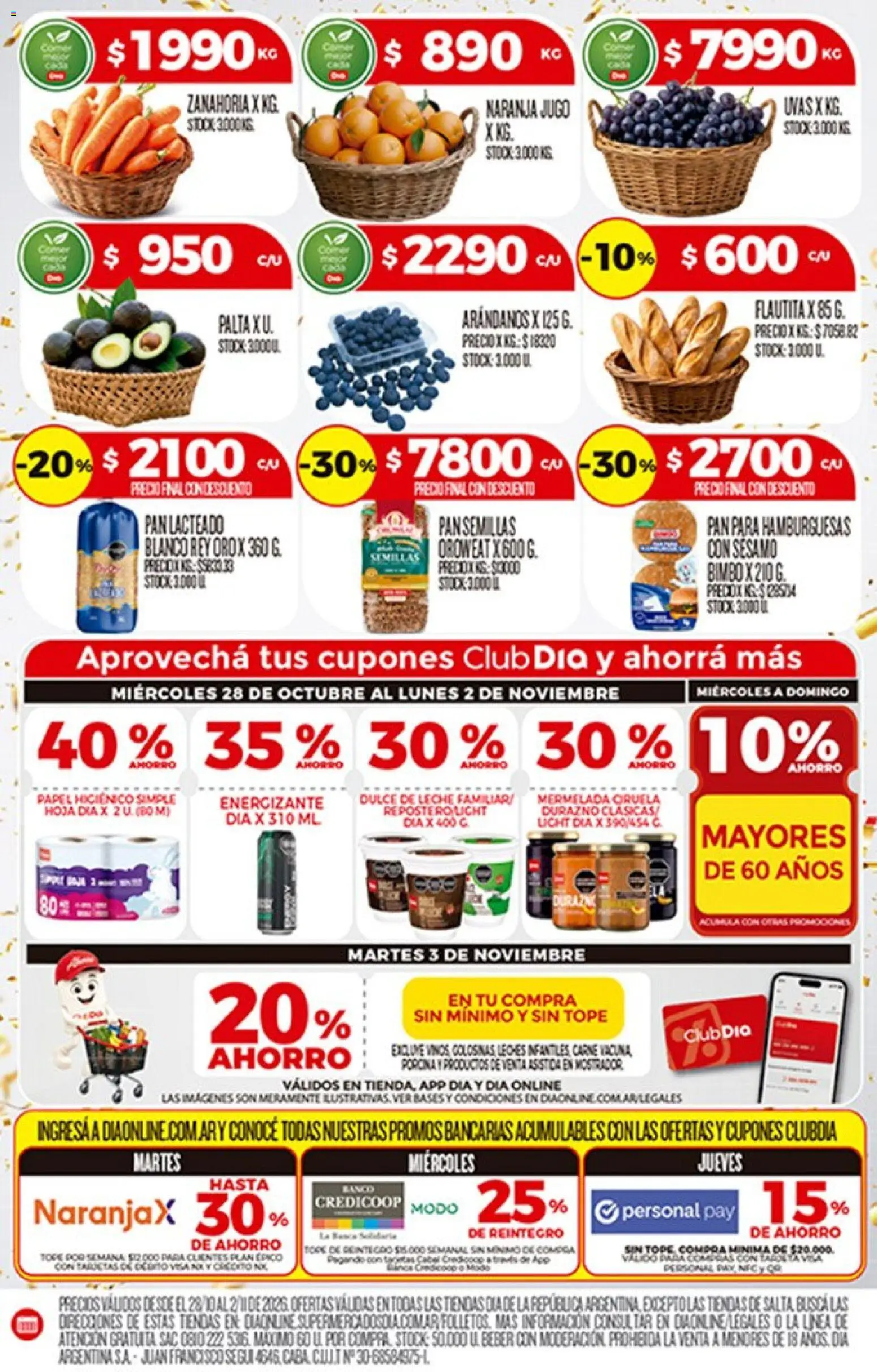 Supermercado DIA Ofertas │ válido desde el 28/10/2026 | Página: 8