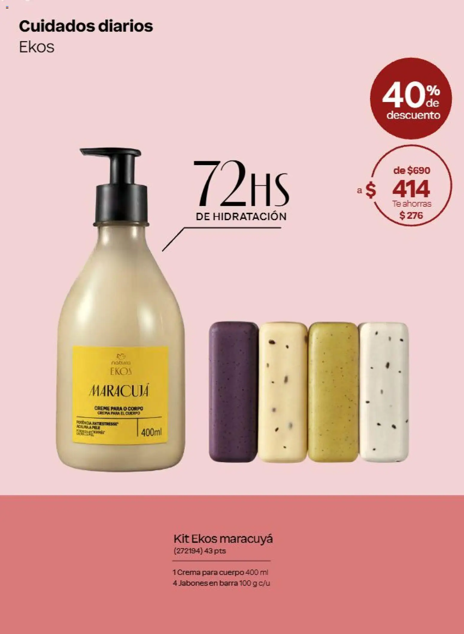 Nuevas ofertas de Natura válidas en toda la República Mexicana desde el 11/09/2026. ¡Encuentra las mejores ofertas en Natura campaña 14 2026! | Página: 8 | Productos: Crema, Barra, Té