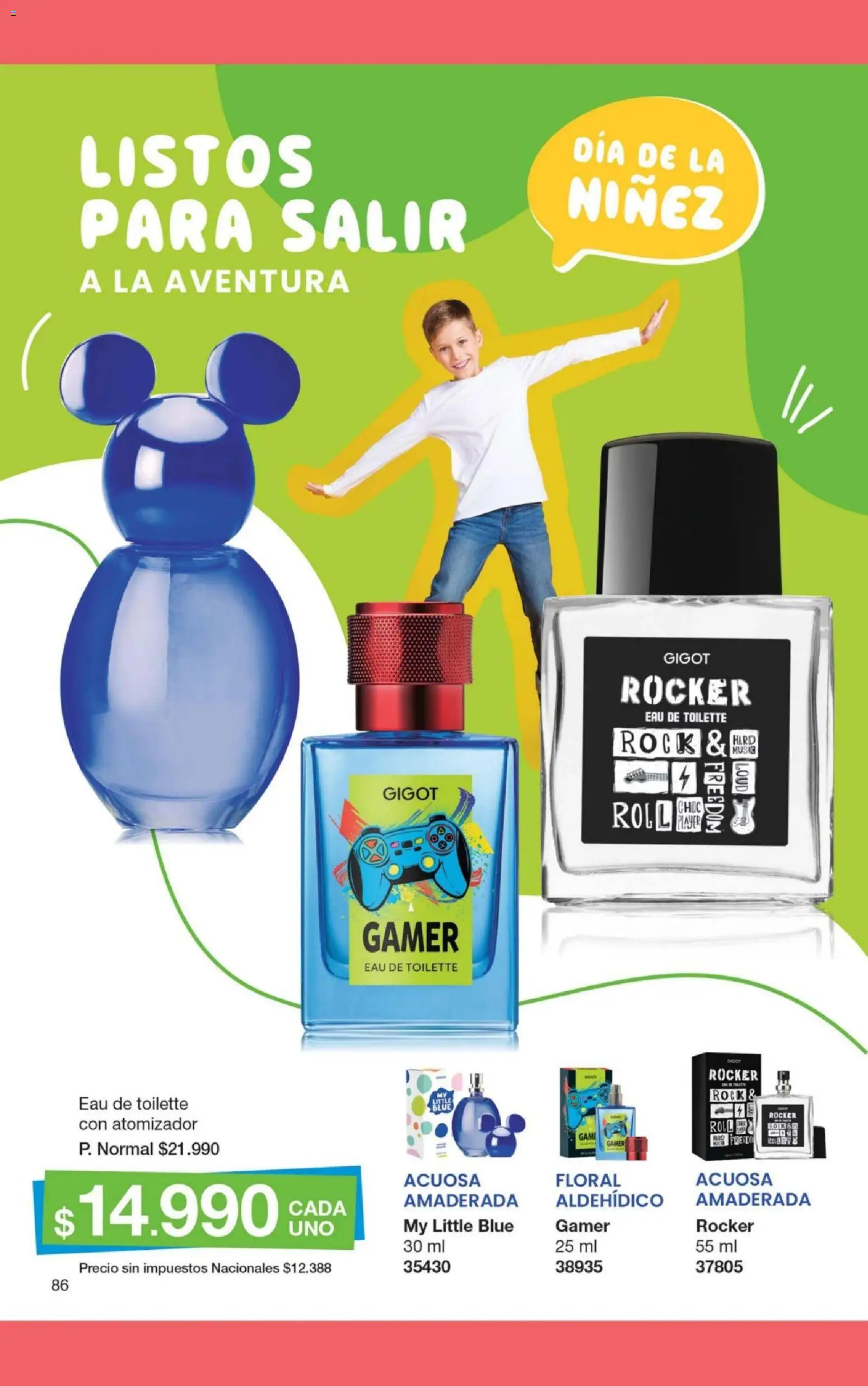 Gigot catálogo 11 │ válido desde el 01/07/2026 | Página: 92 | Productos: Eau de toilette