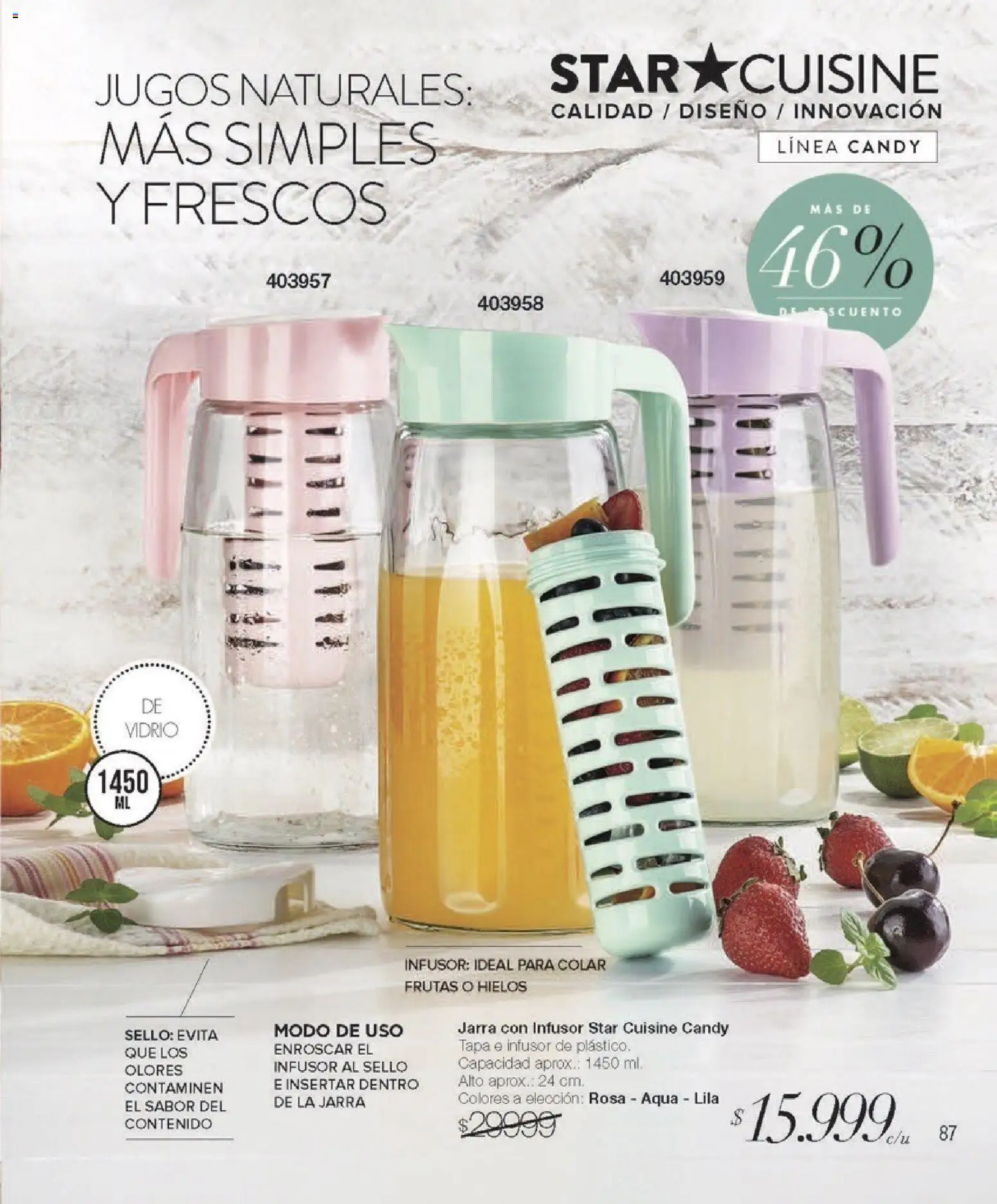 Violetta - Violetta Cosméticos │ válido desde el 30/03/2026 | Página: 87 | Productos: Jarra