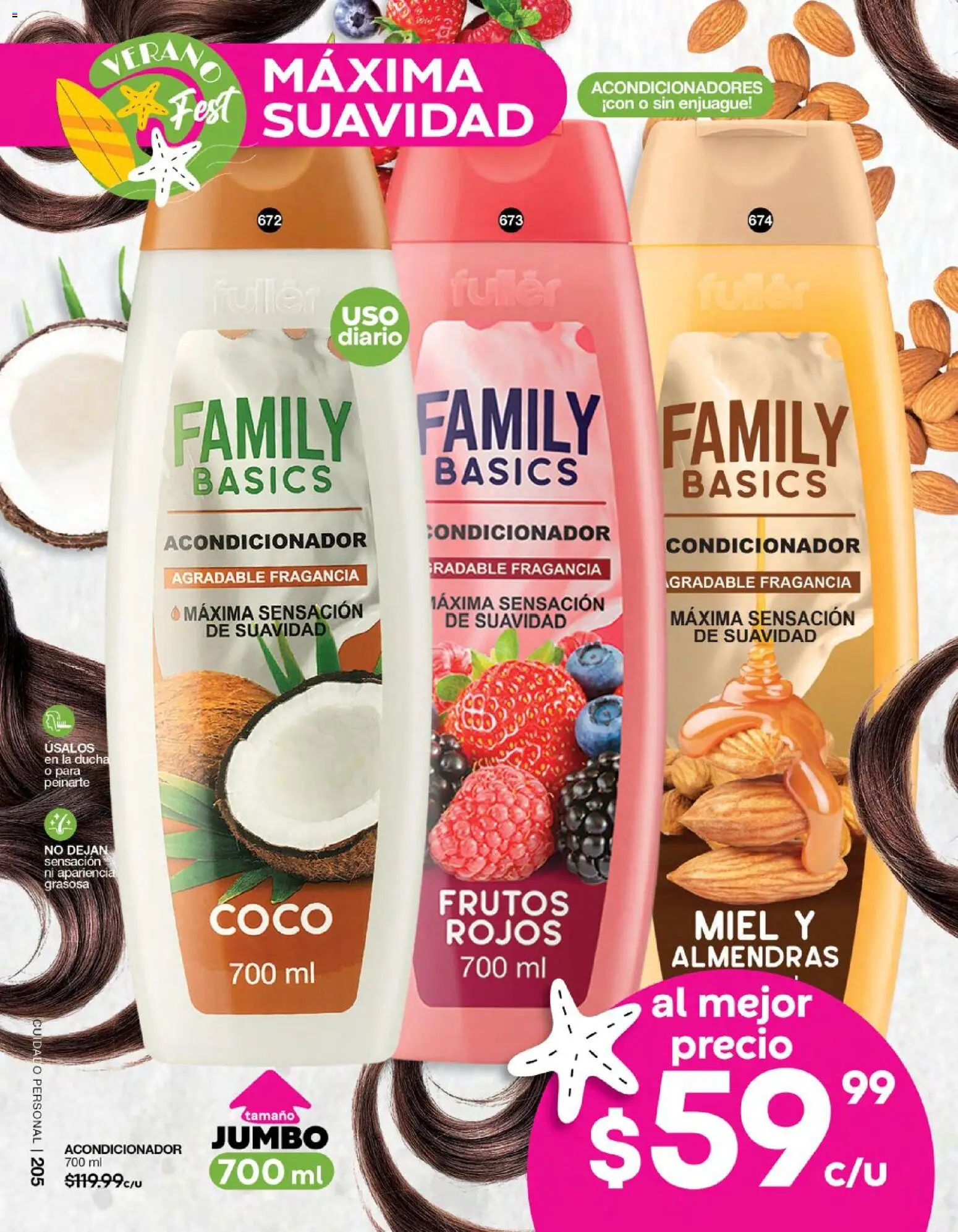 Nuevas ofertas de Fuller válidas en toda la República Mexicana desde el 24.06.2026. ¡Encuentra las mejores ofertas en Fuller campaña 6 2026! | Página: 174 | Productos: Almendras, Fragancia, Acondicionador