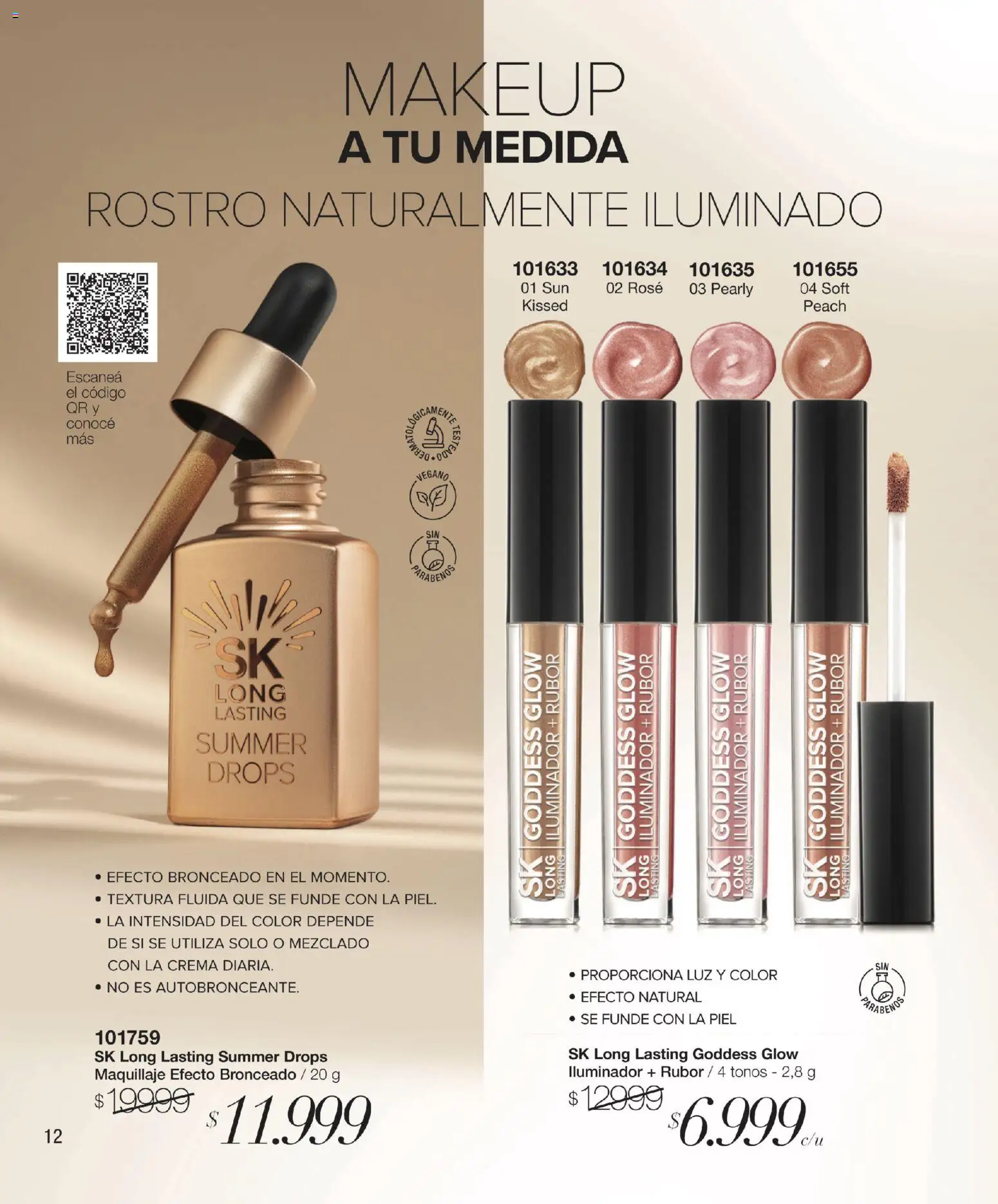 Violetta - Violetta Cosméticos │ válido desde el 30/03/2026 | Página: 12 | Productos: Maquillaje, Iluminador, Rubor, Crema