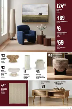 Preview of Canac - Decor Inspiration from shop Canac valid from Jul 2, 2026 | Page: 2 | Products: Cream, Armchair, Table, Coffee