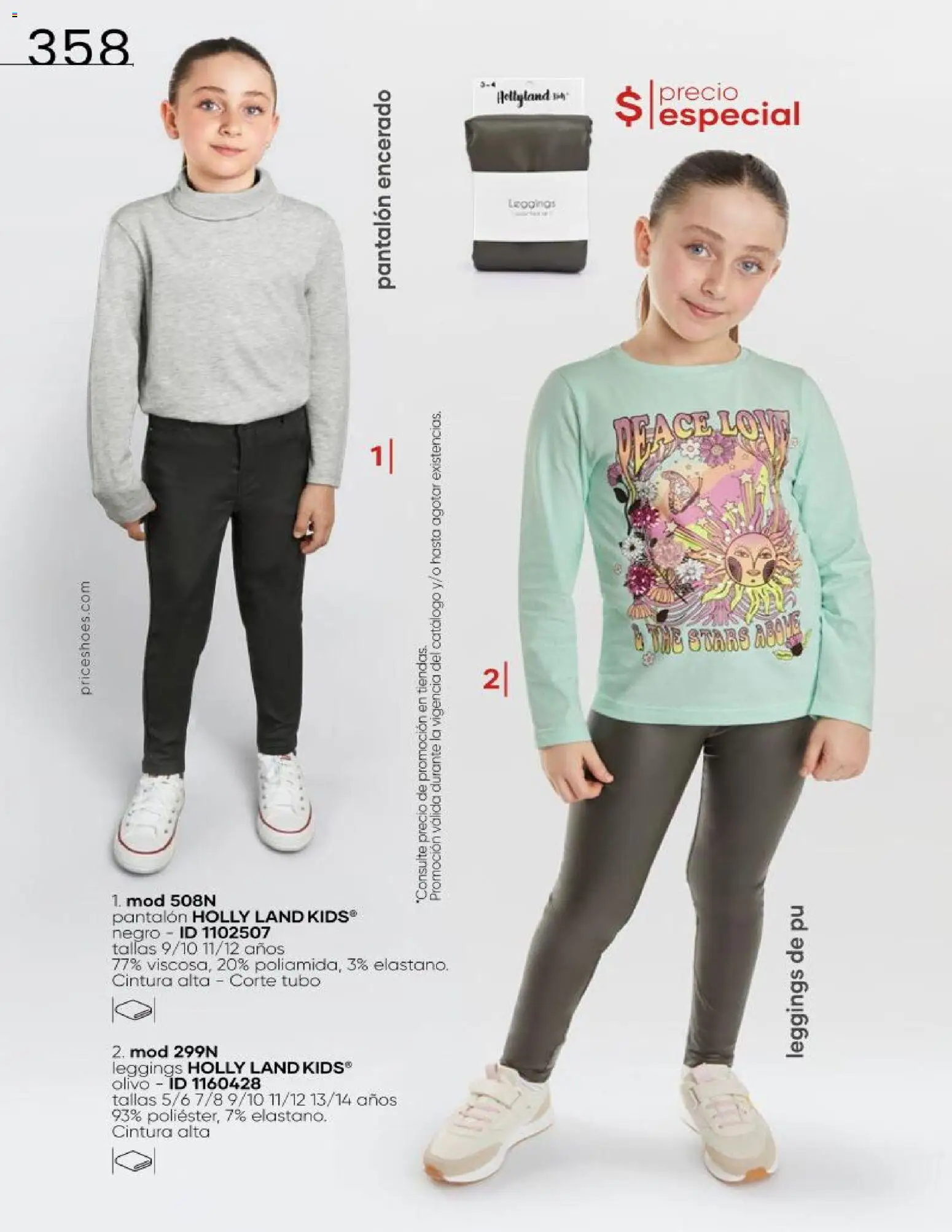 Nuevas ofertas de Price Shoes válidas en toda la República Mexicana desde el 16.06.2026. ¡Encuentra las mejores ofertas en Price Shoes catálogo Cierre de temporada! | Página: 358 | Productos: Leggings
