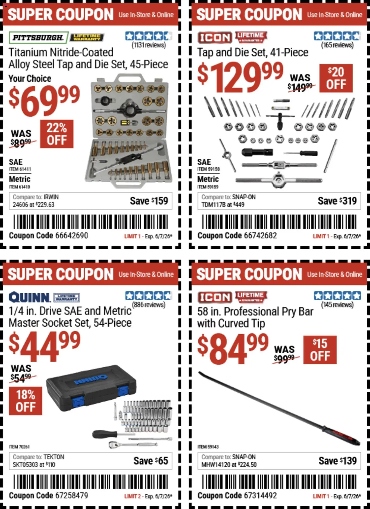 Harbor Freight Weekly Ad - valid from 26.05.2026 | Page: 13