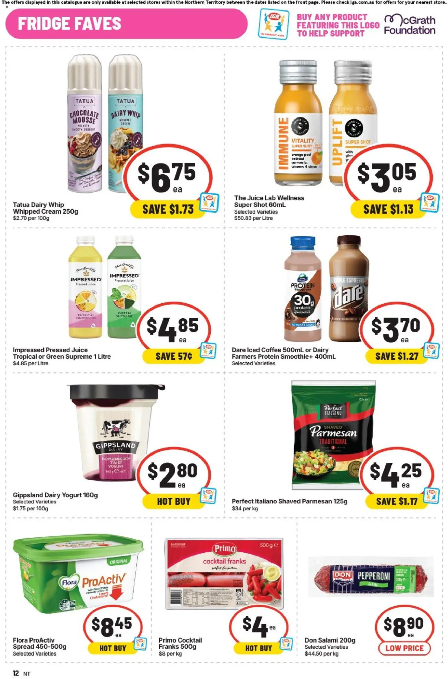 IGA catalogue - valid from 23/09/2026 | Page: 12 | Products: Jasmine rice, Honey, Mustard, Vegemite