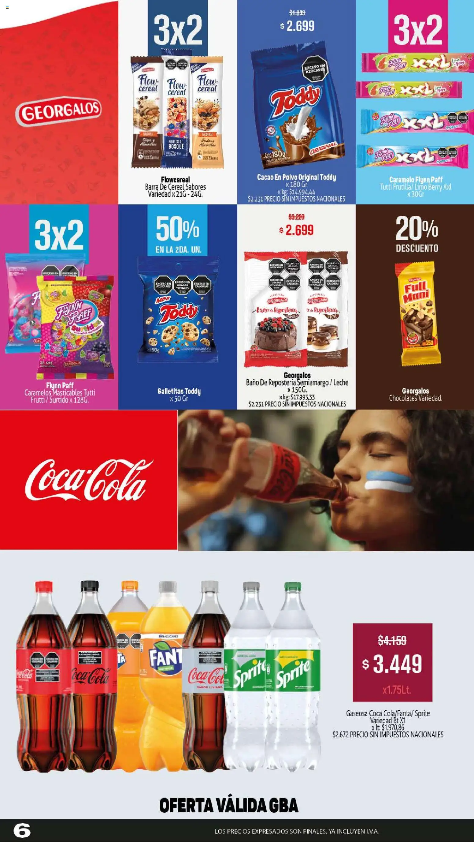 Makro ofertas │ válido desde el 02/07/2026 | Página: 7 | Productos: Polvo, Gaseosa, Leche, Cacao