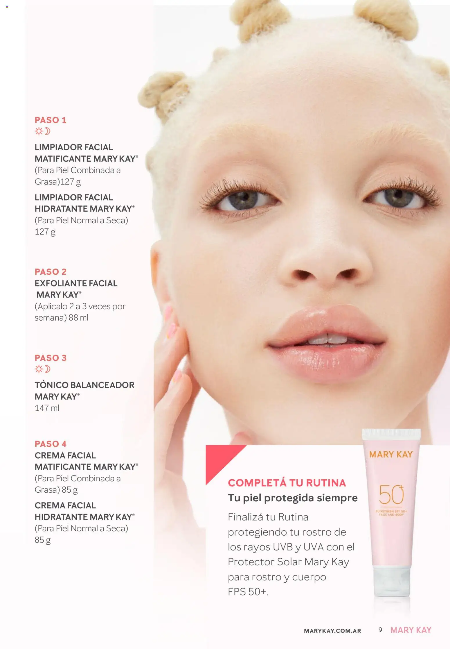 Mary Kay - Celebrá Tu Piel │ válido desde el 01/08/2026 | Página: 9 | Productos: Body, Protector solar, Uva, Limpiador