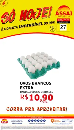 Assaí Atacadista ofertas - TO - Pré-Visualização do folheto da loja Assaí Atacadista, válido de 27.05.2026