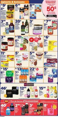 Preview of Provigo weekly flyer / circulaire from shop Provigo valid from Jul 16, 2026 | Page: 7 | Products: Strawberries, Pasta, Salad, Butter