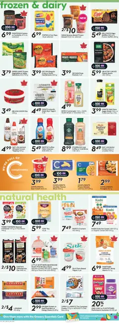 Preview of Sobeys weekly flyer / circulaire from shop Sobeys valid from 18.06.2026 | Page: 10 | Products: Sour cream, Cream, Butter, Coffee