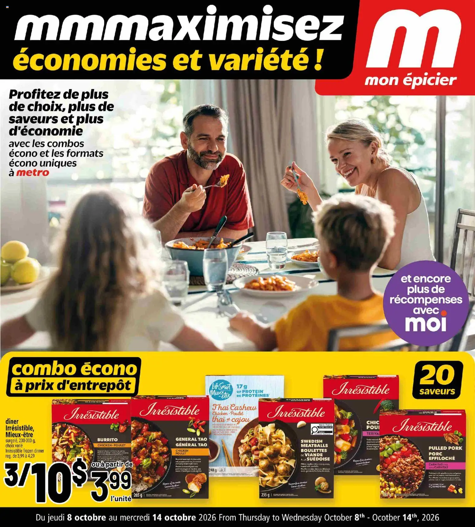 Metro flyer valid from Oct 8, 2026 | Page: 1
