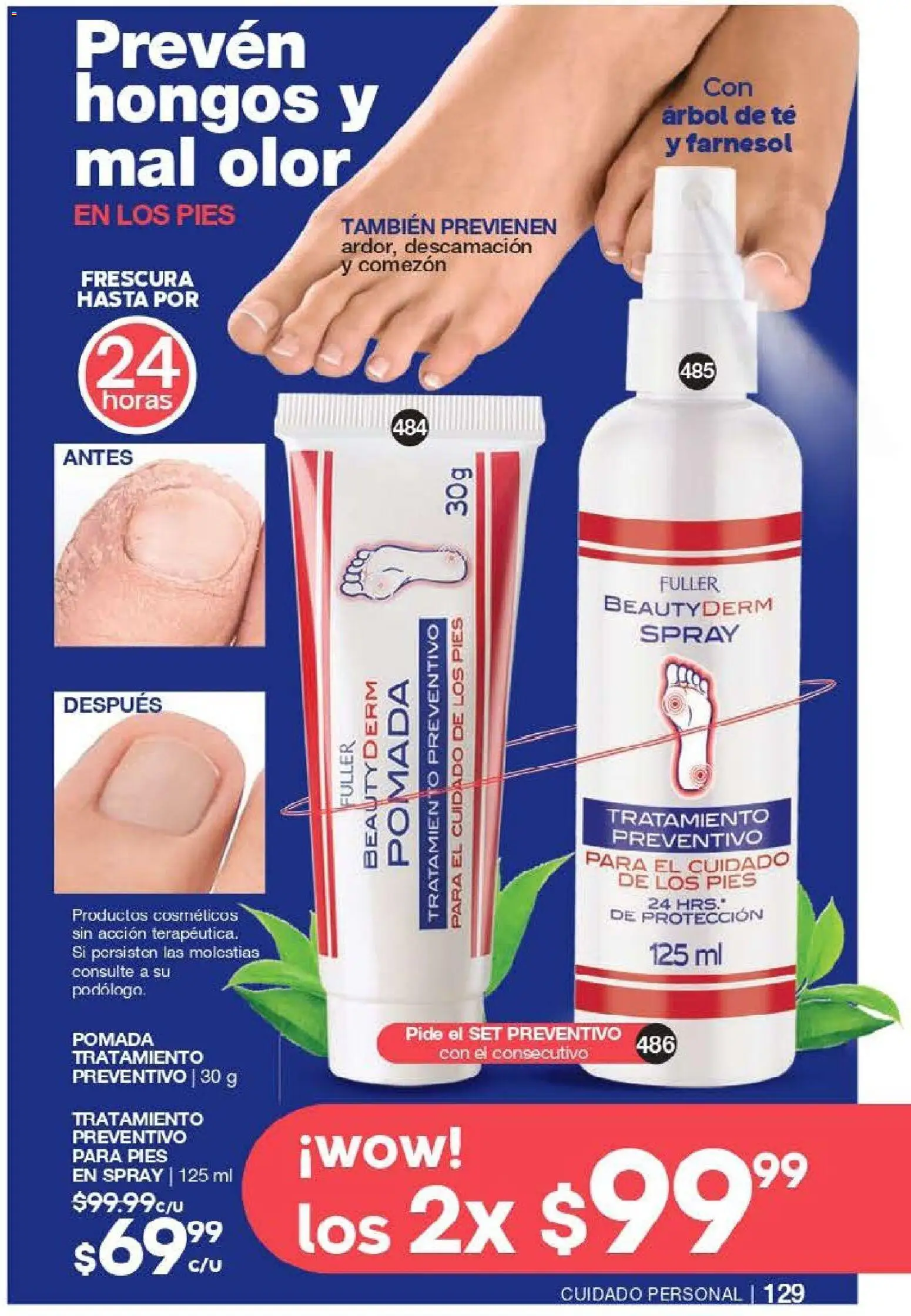 Nuevas ofertas de Fuller válidas en toda la República Mexicana desde el 13.05.2026. ¡Encuentra las mejores ofertas en Fuller campaña 3 2026! | Página: 127 | Productos: Hongos, Pomada, Té