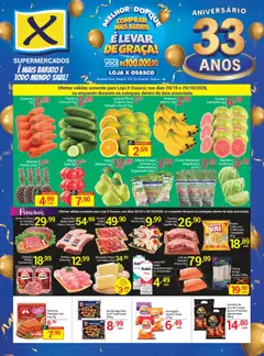 X Supermercados ofertas Feirão Osasco - Pré-Visualização do folheto da loja X Supermercados, válido de 28/10/2026