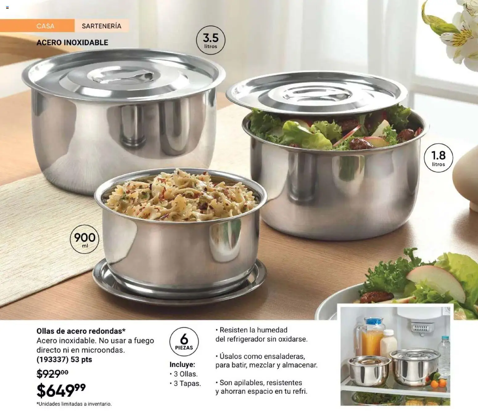 Nuevas ofertas de AVON válidas en toda la República Mexicana desde el 31/07/2026. ¡Encuentra las mejores ofertas en AVON Casa & Estilo 12 2026! | Página: 60 | Productos: Refrigerador
