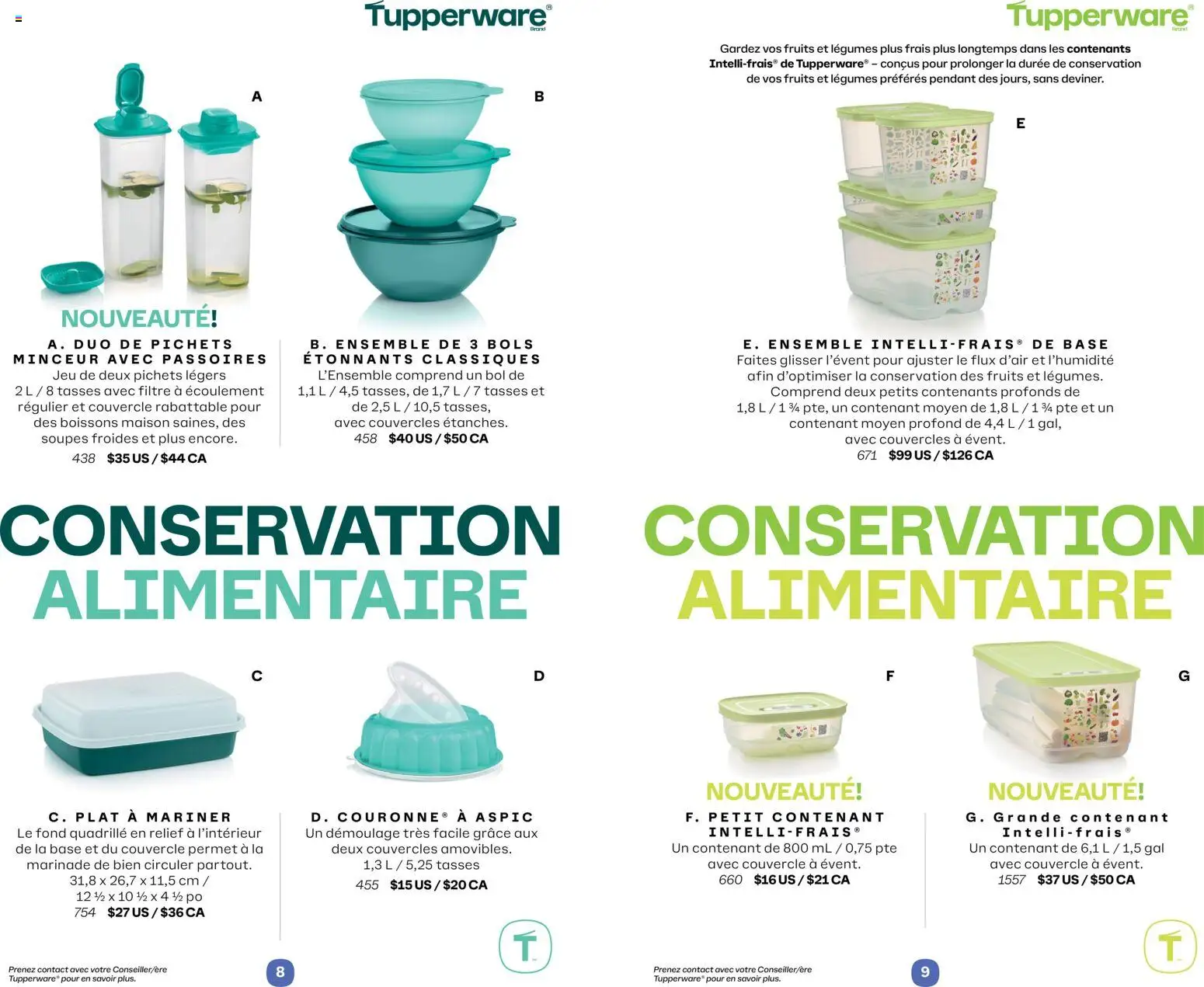 Tupperware flyer valid from Sep 1, 2026 | Page: 5 | Products: Legumes