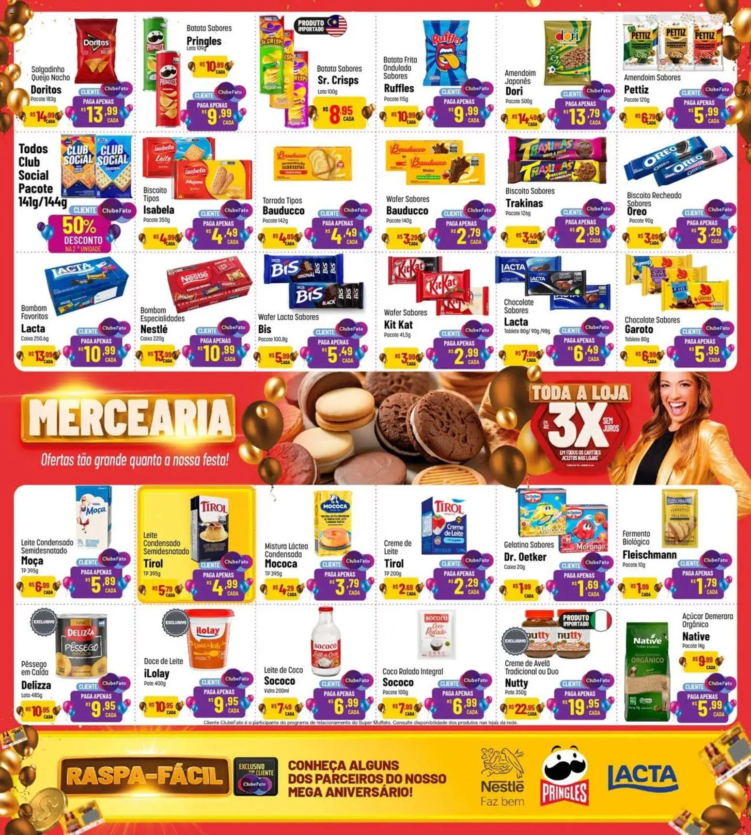 Super Muffato Folheto - válido de 13/08/2026 | Página: 8 | Produtos: Especialidades, Kit Kat, Açúcar, Gelatina