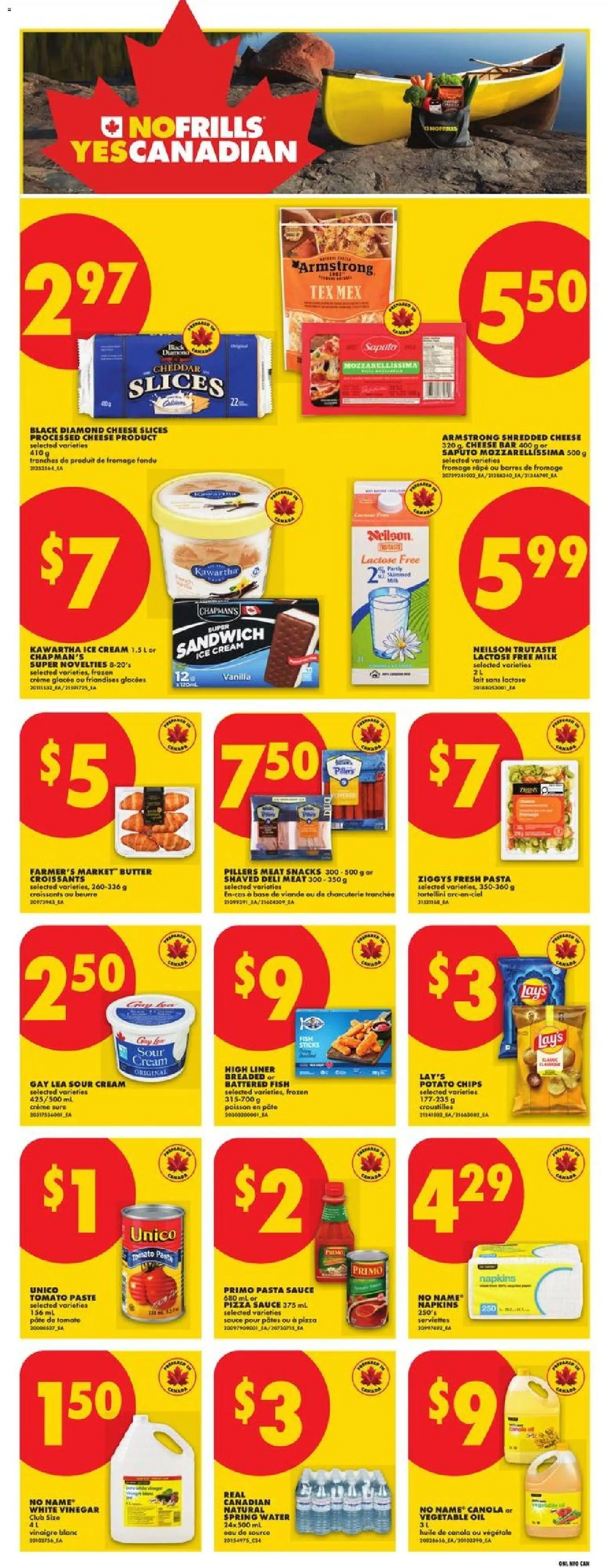 No Frills flyer valid from 11.06.2026 | Page: 13 | Products: Pasta, Milk, Cheese, Pizza