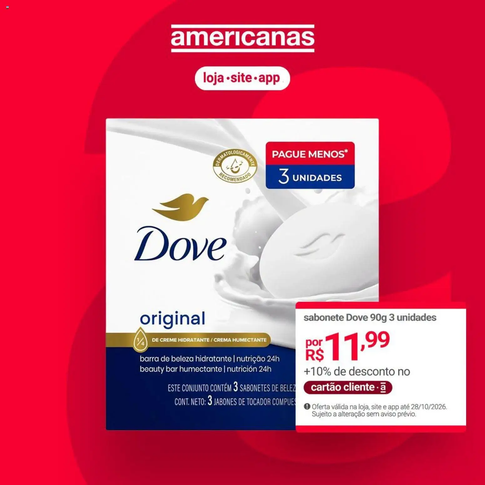 Lojas Americanas Folheto - válido de 16/10/2026 | Página: 3