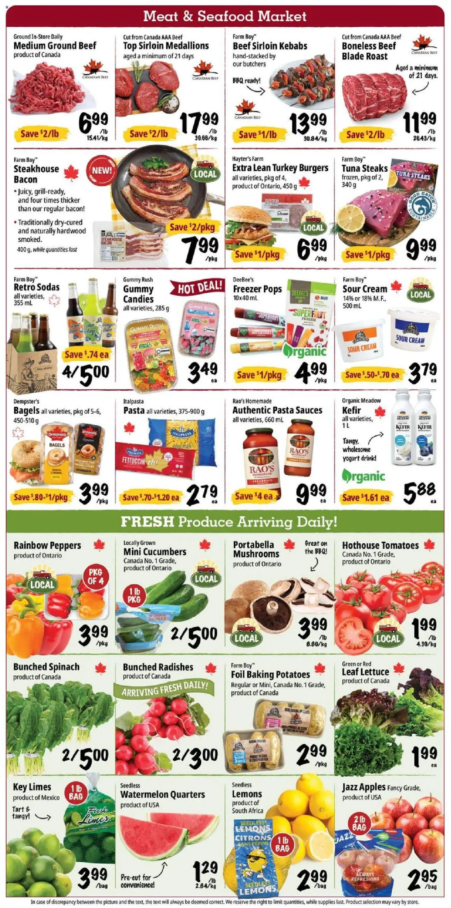 Farm Boy flyer valid from 11.06.2026 | Page: 2 | Products: Candies, Freezer, Apples, Tomatoes