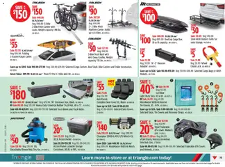 Preview of Canadian Tire weekly flyer from shop Canadian Tire valid from Aug 20, 2026 | Page: 19 | Products: Trailer