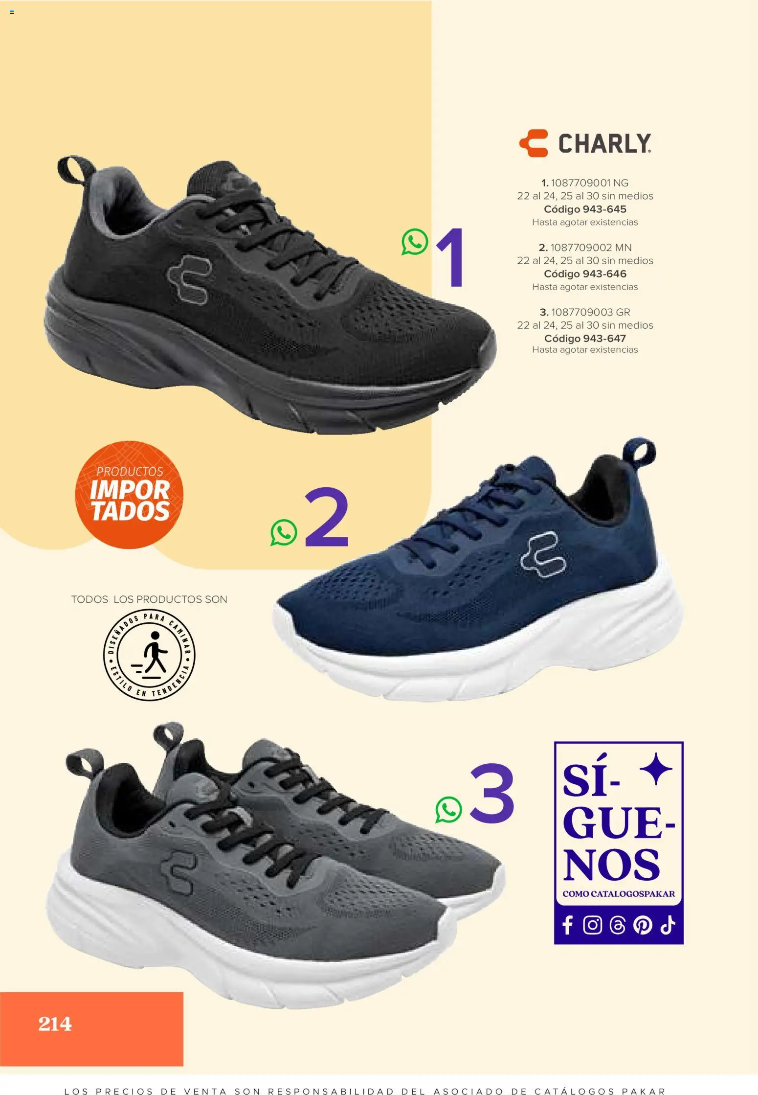 Nuevas ofertas de SC Pakar válidas en toda la República Mexicana desde el 31/07/2026. ¡Encuentra las mejores ofertas en SC Pakar catálogo Casual! | Página: 214
