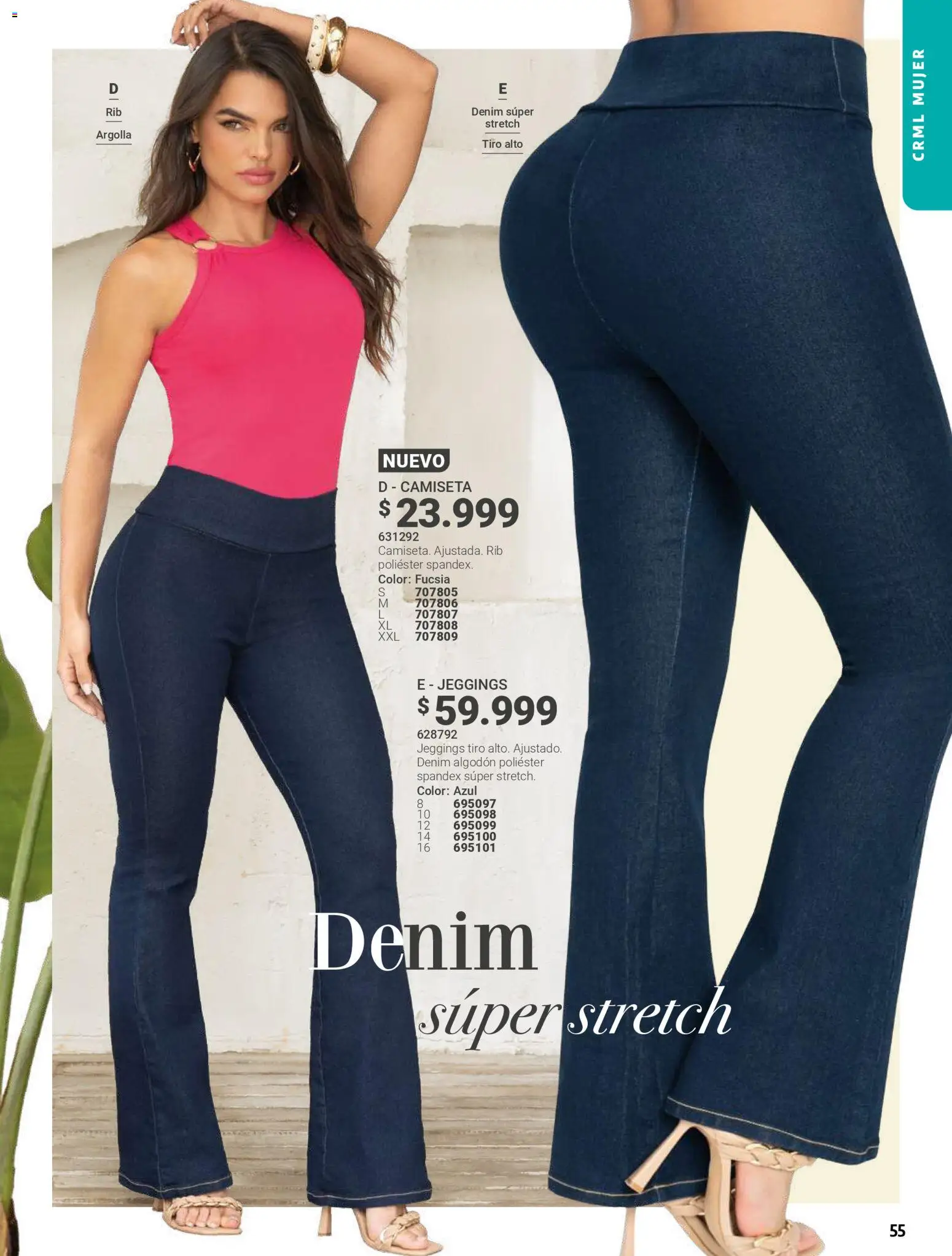 Carmel revista - valida desde el 01.06.2026 | Página: 55 | Productos: Algodón, Camiseta