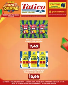 Tatico ofertas do Dia - Pré-Visualização do folheto da loja Tatico, válido de 12.06.2026 | Página: 45 | Produtos: Cebola, Cerveja, Arroz, Batata