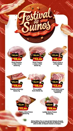 Royal Supermercados ofertas Festival de Suínos - Pré-Visualização do folheto da loja Royal Supermercados, válido de 03/07/2026 | Página: 1 | Produtos: Lombo, Pernil