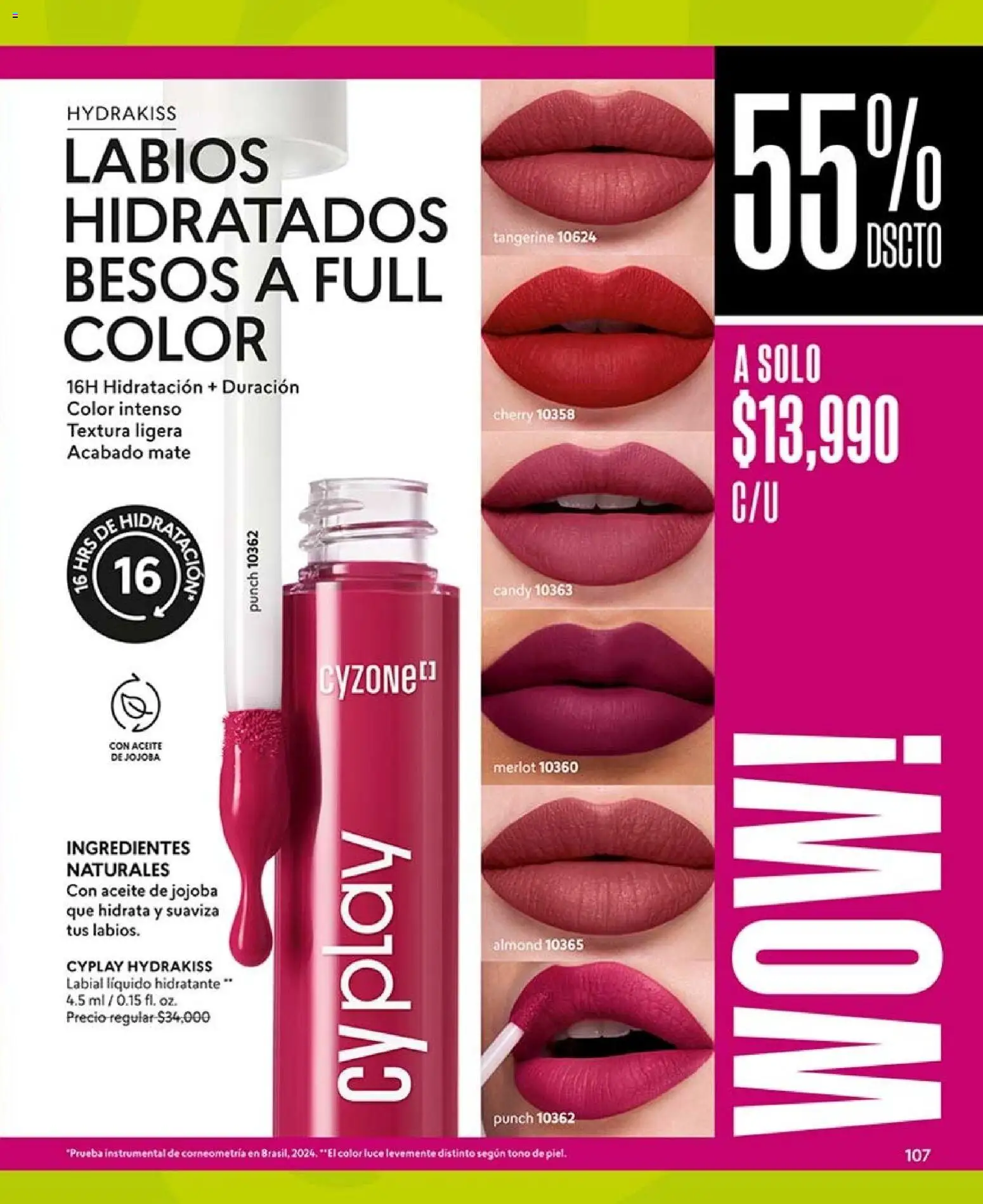 CyZone revista - valida desde el 07/09/2026 | Página: 119 | Productos: Ingredientes, Aceite