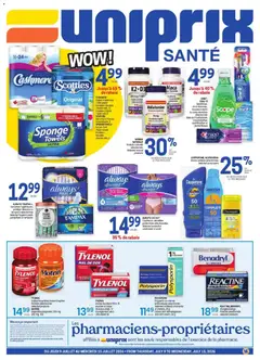 Preview of Uniprix - Uniprix Sante from shop Uniprix valid from Jul 9, 2026
