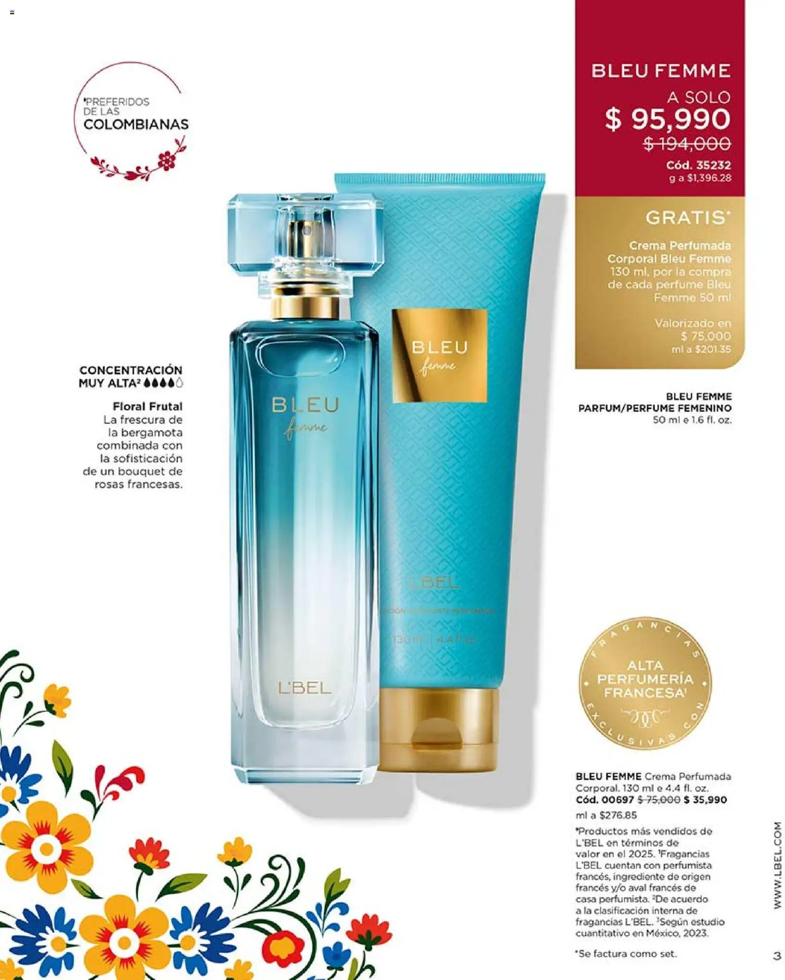 L'Bel revista - valida desde el 17.07.2026 | Página: 3 | Productos: Crema, Perfume