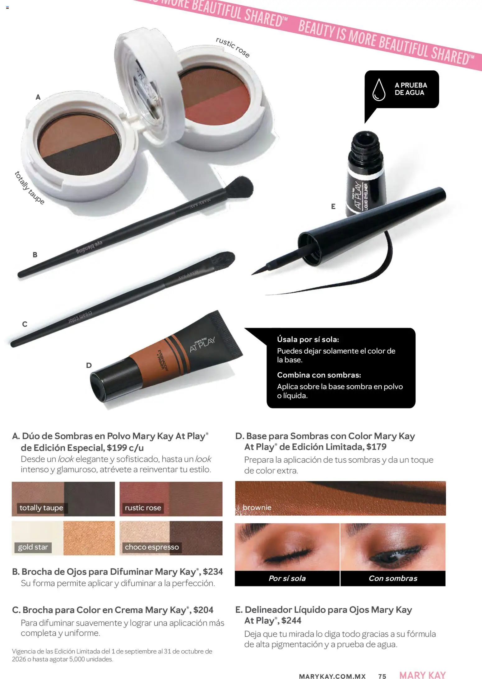 Nuevas ofertas de Mary Kay válidas en toda la República Mexicana desde el 05/10/2026. ¡Encuentra las mejores ofertas en Mary Kay catálogo Octubre 2026! | Página: 75