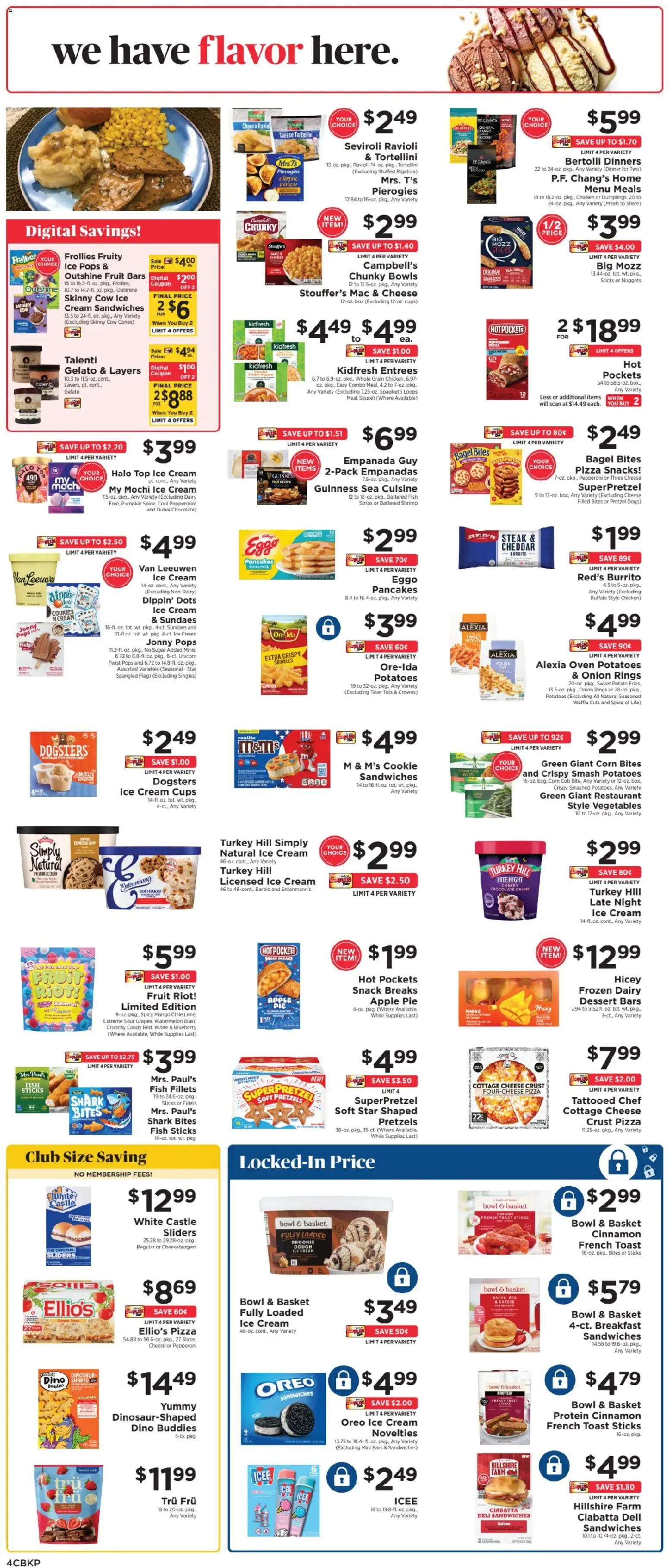 ShopRite Weekly Ad - valid from 08/20/2026 | Page: 6 | Products: Fish sticks, Basket, Ice, Dough