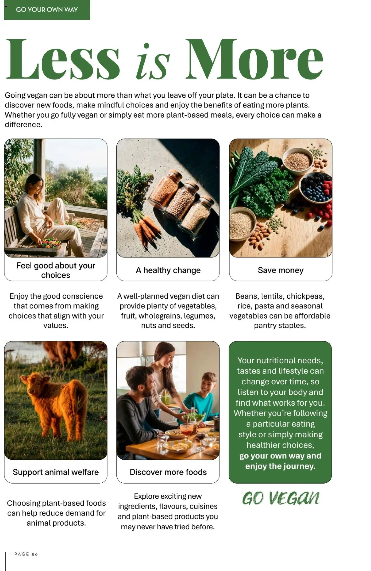 Foodworks catalogue - valid from 01/10/2026 | Page: 56 | Products: Pasta, Nuts, Vegetables