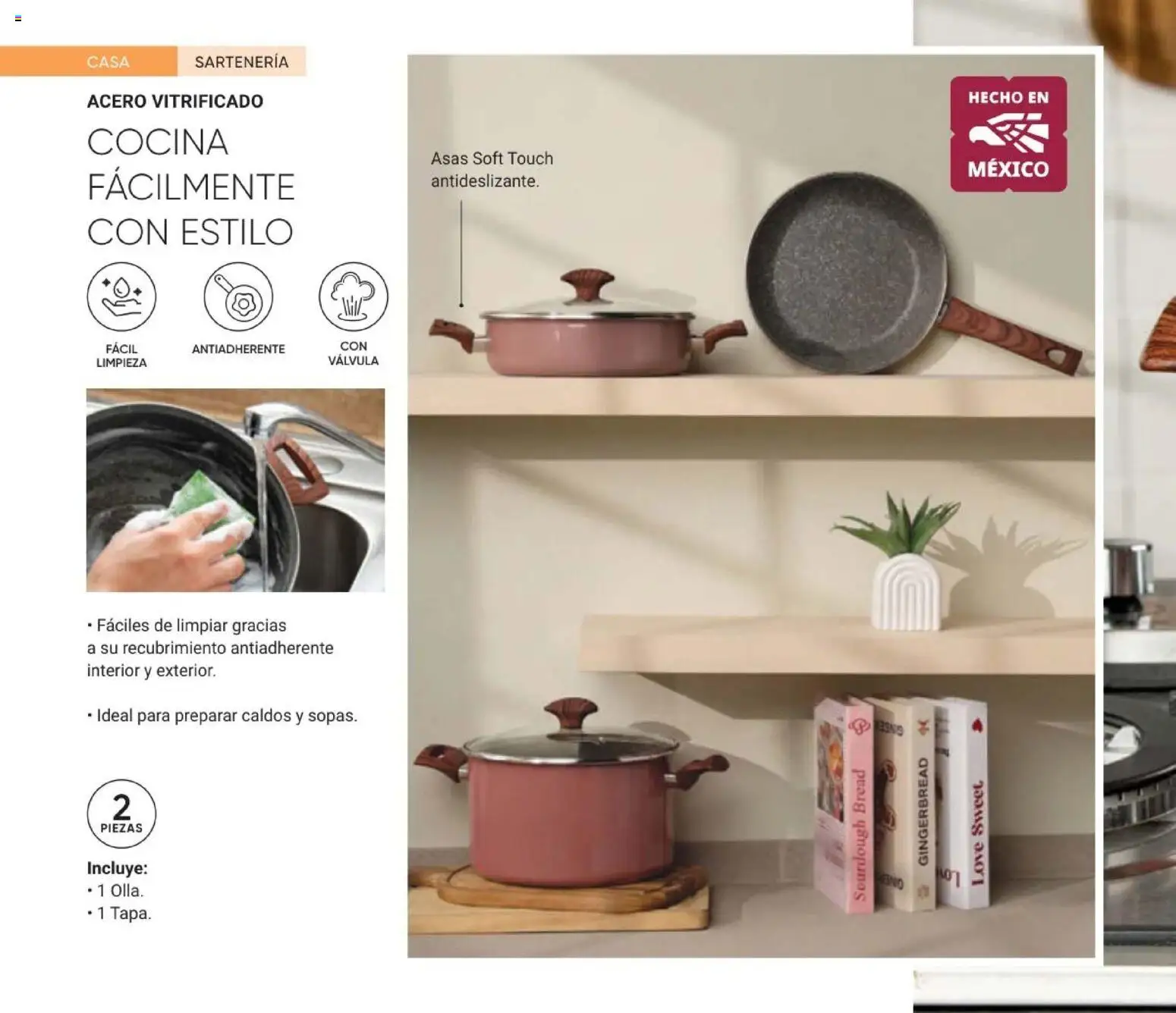 Nuevas ofertas de AVON válidas en toda la República Mexicana desde el 11/09/2026. ¡Encuentra las mejores ofertas en AVON Casa & Estilo 14 2026! | Página: 42 | Productos: Cocina, Válvula