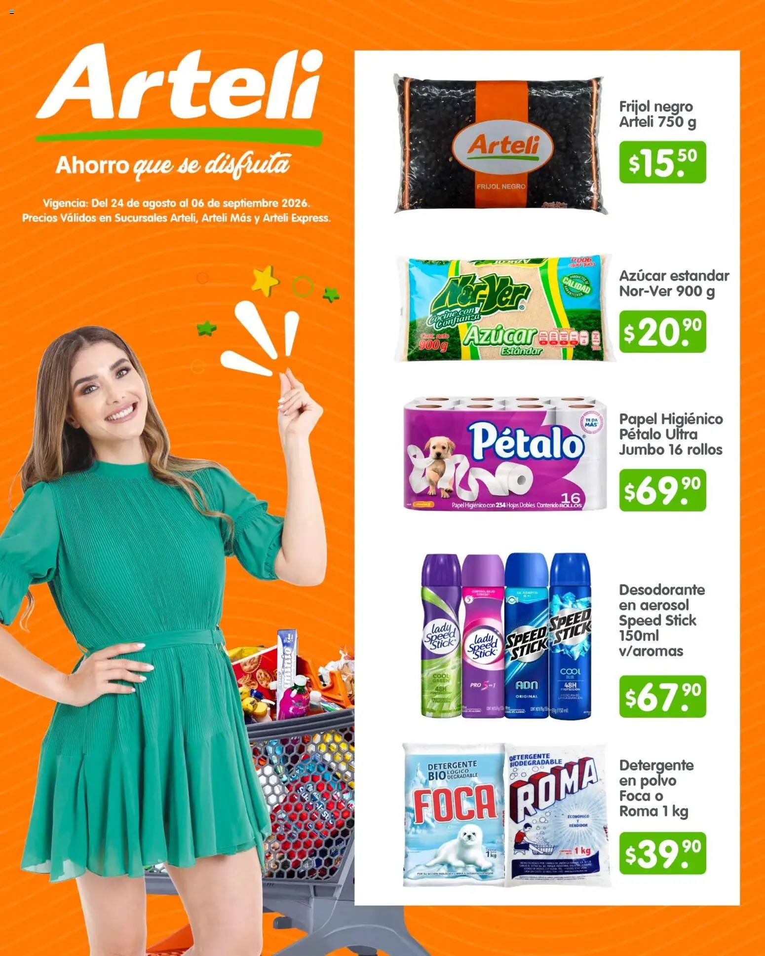 Nuevas ofertas de Arteli válidas en toda la República Mexicana desde el 24/08/2026. ¡Encuentra las mejores ofertas en Arteli folleto Quincenal! | Página: 1