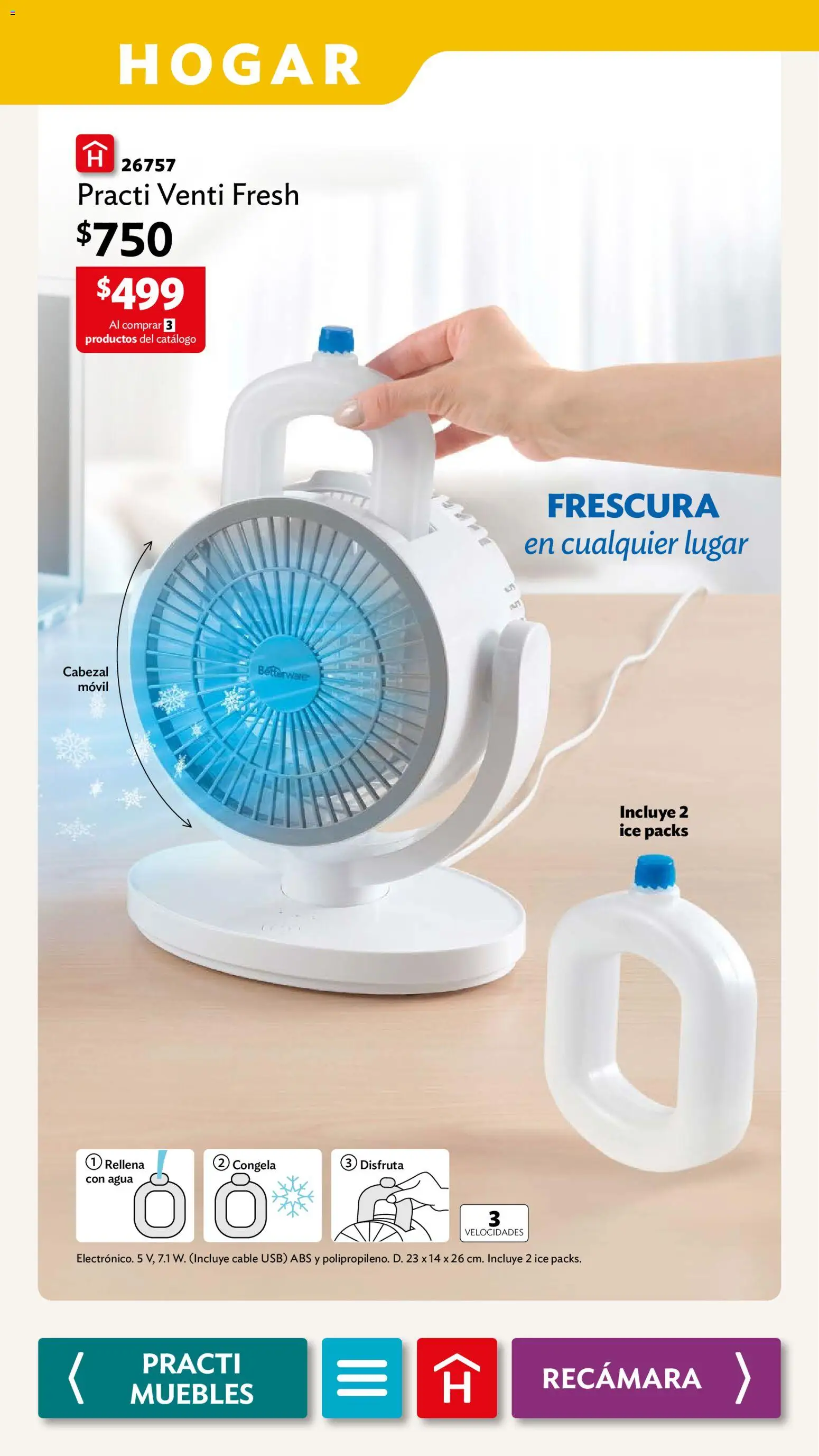 Nuevas ofertas de Betterware válidas en toda la República Mexicana desde el 29/06/2026. ¡Encuentra las mejores ofertas en Betterware campaña 7 2026! | Página: 16 | Productos: Usb, Movil, Cable USB, Cable