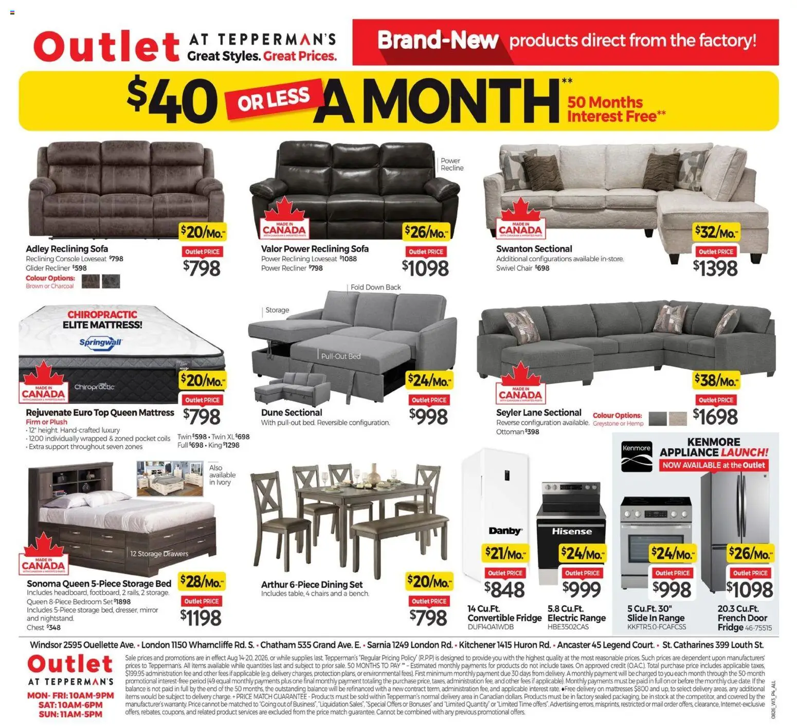 Tepperman's flyer valid from Aug 14, 2026 | Page: 13