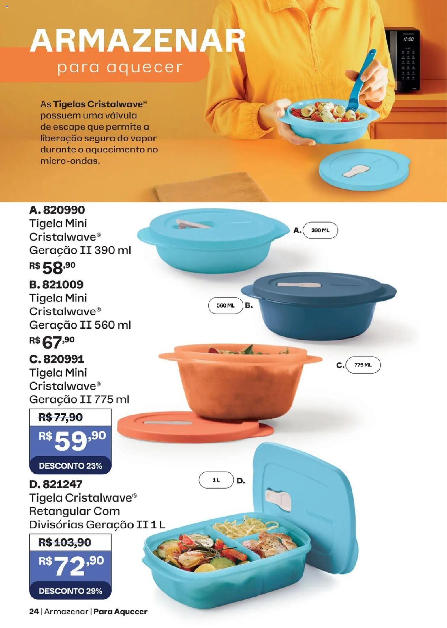 Tupperware Folheto - válido de 01/09/2026 | Página: 24 | Produtos: Tigela