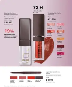 Natura catálogo válido desde el 15.09.2026 | Página: 92 | Productos: Brillo, Lápiz labial, Labial