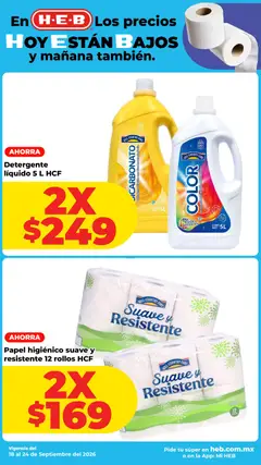 Vista previa de H-E-B folleto, nuevo folleto de la tienda, válido en México a partir del 18/09/2026 | Página: 8