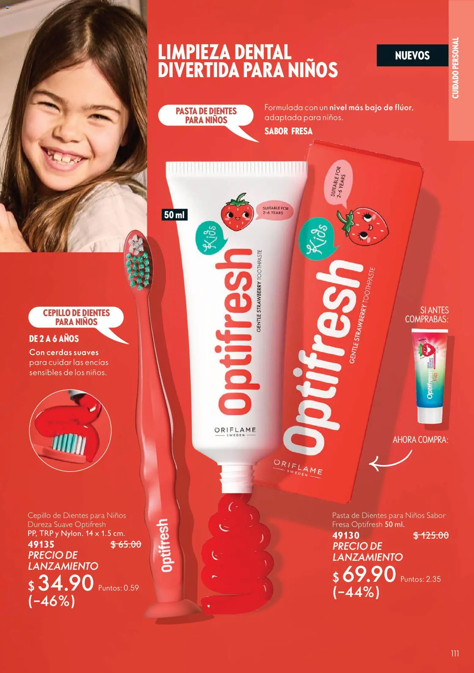 Nuevas ofertas de Oriflame válidas en toda la República Mexicana desde el 03/10/2026. ¡Encuentra las mejores ofertas en Oriflame campaña 14 2026! | Página: 111